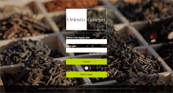 Desktop Screenshot of orientis-gourmet.com